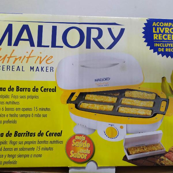 máquina de fazer cereal mallory