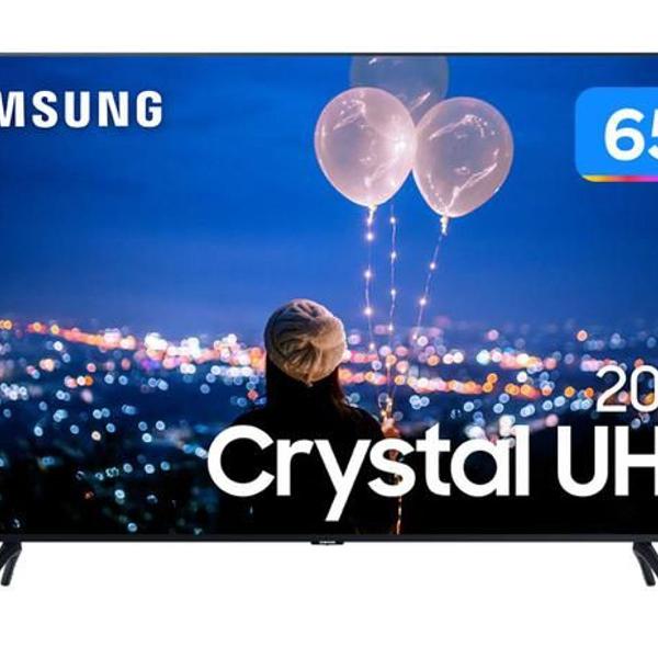 smart tv crystal uhd 4k led 65 samsung - un65tu8000gxzd