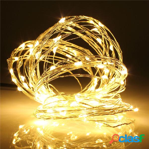 10M 100 LED USB Copper Wire Flexible String Fairy Light