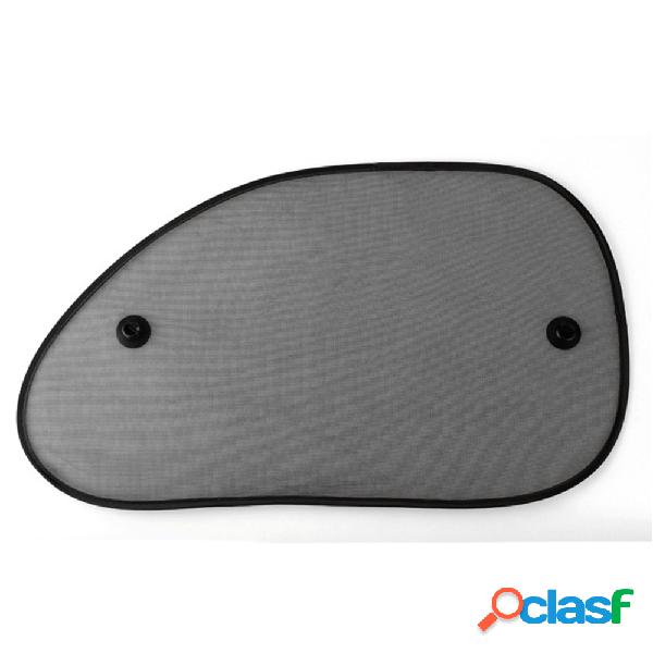 2 pcs oblíqua fio Net janela do carro pára-sol cortina de