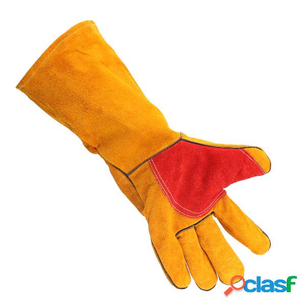 2Pcs Reforçado Forrado Palm 16 "Heavy Duty Gauntlers