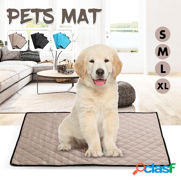 Anti-derrapante portátil Cachorro Cat Pet Mats Almofada de