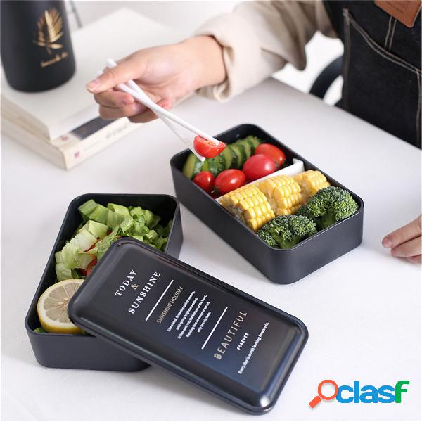 Bento Caixa portátil do forno de microonda do recipiente de