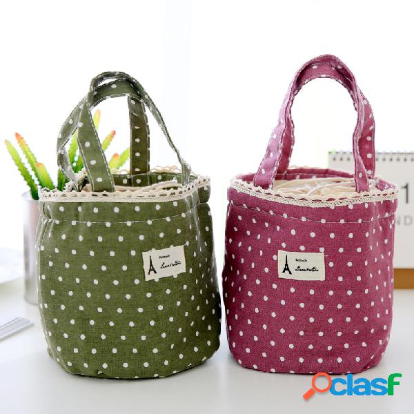 Bolsa de almoço de mão Prateleira piquenique refrigerador