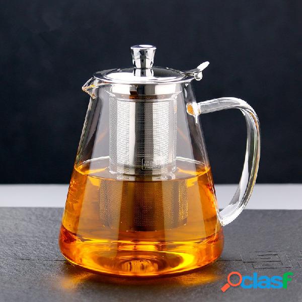 Bule de vidro de borosilicato resistente ao calor
