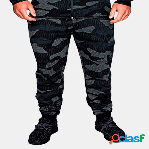 Casual Sport Army Color Drawstring Closure Moda Basculador