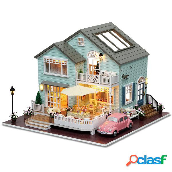 CuteRoom A-035-A Rainhas DIY DIY Casa De Bonecas Em