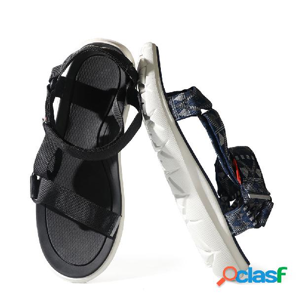 FREETIE Men verão Multiple EVA Sole ajustável Casual Praia