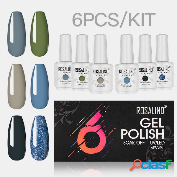 Gel Unhas Conjunto Polonês 15 ml Vernis Semi Permanente