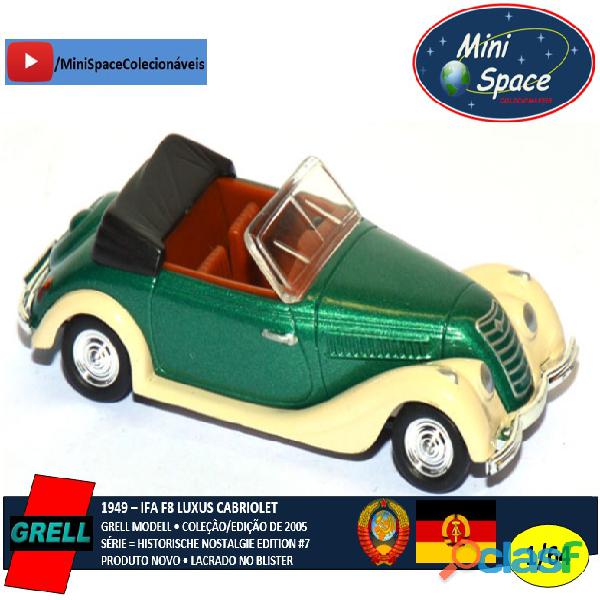 Grell Modell 1949 IFA F8 Luxus Cabriolet 1/64