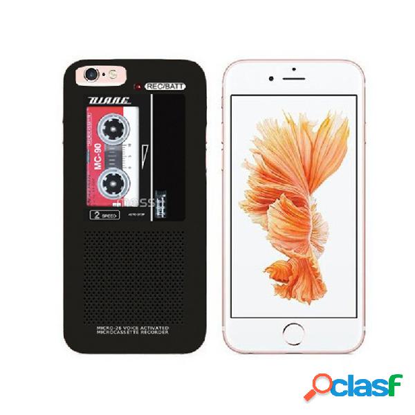 Homens Mulheres Vintage Colorful TPU Soft Luz De Volta