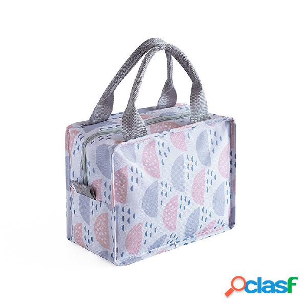 Isolamento com zíper quadrado Bolsa À prova d'água Fresh