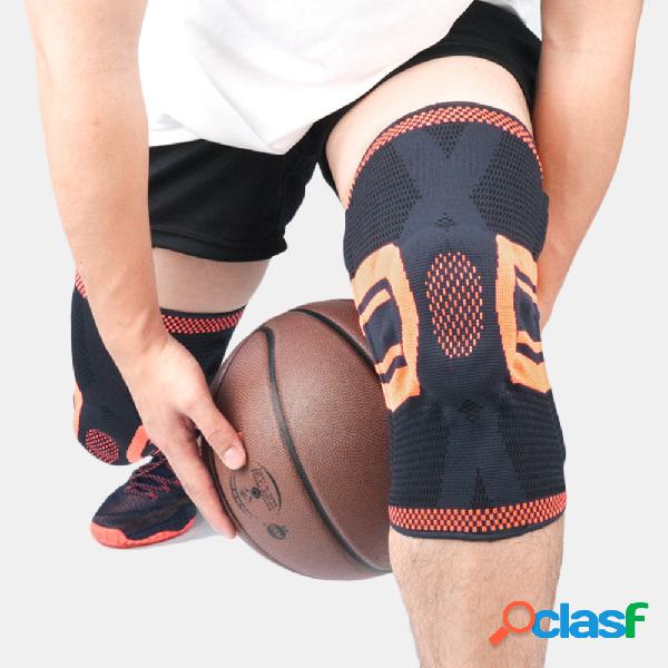 Joelheiras esportivas masculinas Meias de compressão