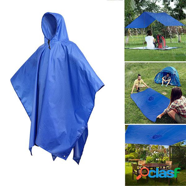 KCASA KC-RC042 3 em 1 Travel Waterproof Poncho Outdoor