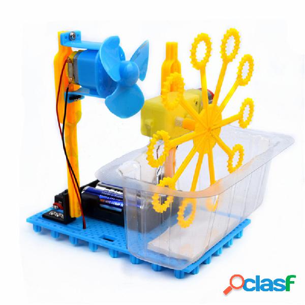 Kit educacional pequeno da máquina do robô da bolha da