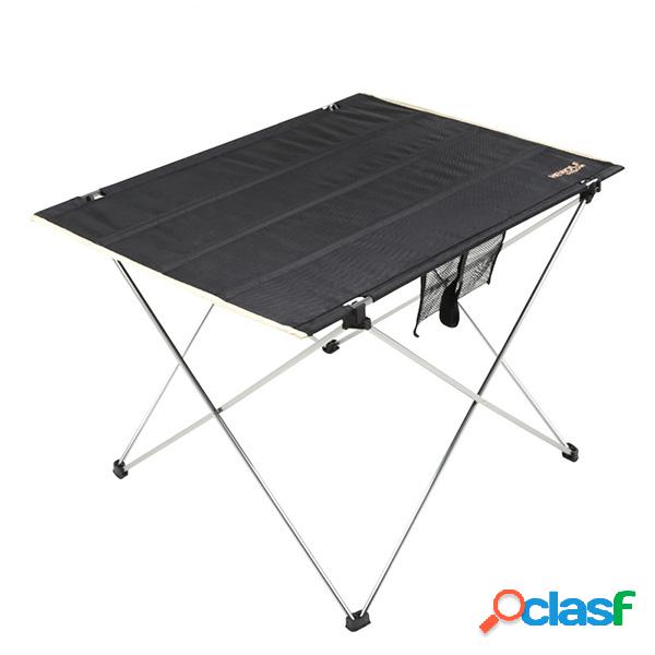Mesa de churrasco piquenique portátil com dobramento leve