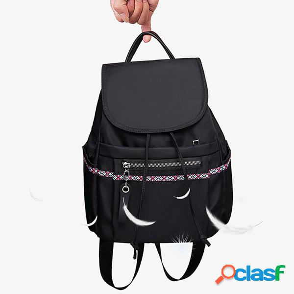 Mulheres Lazer Mochila de viagem de grande capacidade