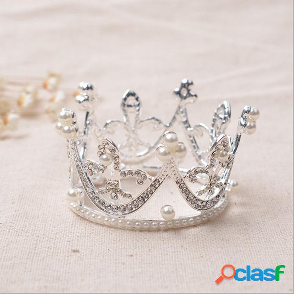 Noiva Diamante Pérola Princesa Rainha Cristal Rhinestone