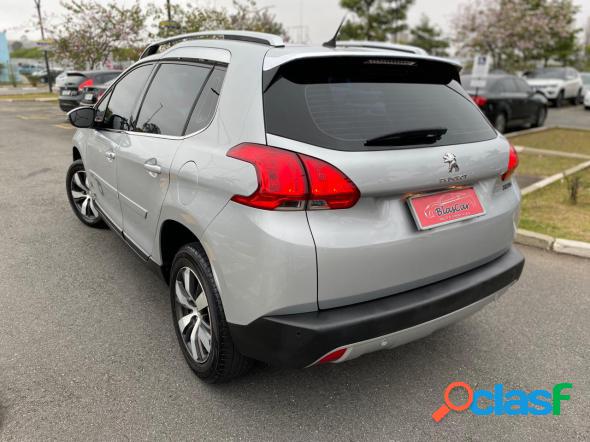 PEUGEOT 2008 GRIFFE 1.6 FLEX 16V 5P MEC. PRATA 2017 1.6 FLEX