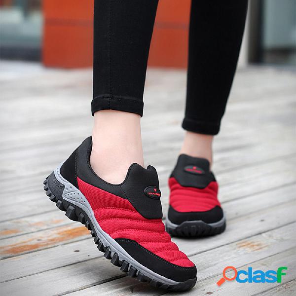 Plus Tamanho Mulheres Casual Running Round Toe Soft