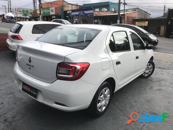 RENAULT LOGAN AUTHENTIQUE FLEX 1.0 12V 4P BRANCO 2019 1.0