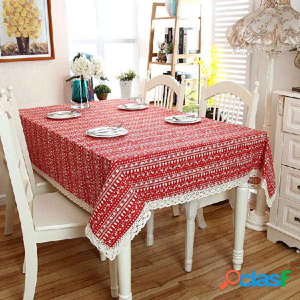 Recém Desenhos Animados Toalha De Mesa Árvore De Natal