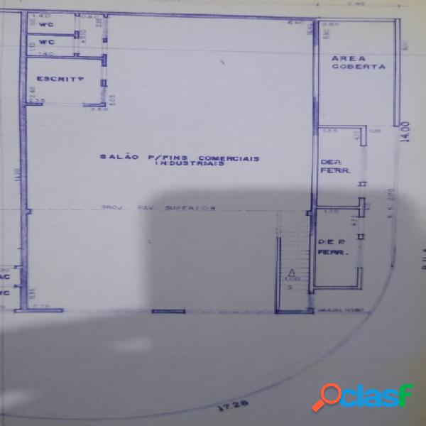 Salão Comercial - Aluguel - Santo André - SP - Parque Novo