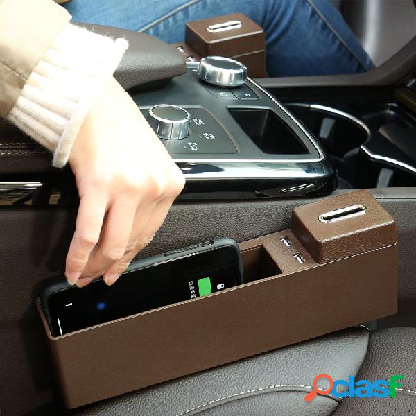 Suporte Multifunctional do telefone da carga de USB da caixa