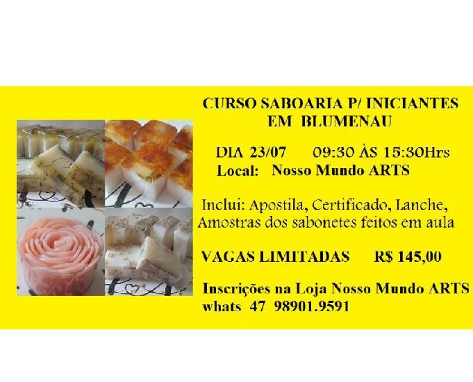 CURSO SABOARIA PARA INICIANTES EM BLUMENAU