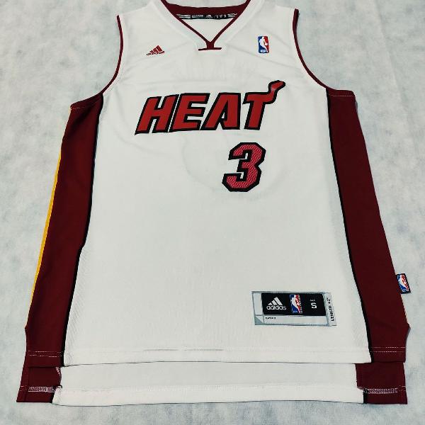 Camisa Miami Heat #3 WADE (Tam S) ÓTIMO ESTADO