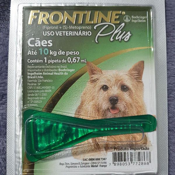 Frontline Plus Cães até 10kg