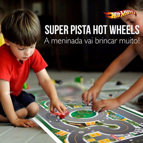 Mega Pista Hot Wheels grande diversão garantida P01-200x100