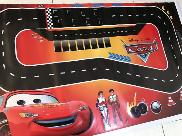 Pista para carrinhos Hot Wheels Pista Cars mcqueen P