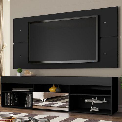 Rack Com Painel Para TV At\u00e9 65 Polegadas Madesa London