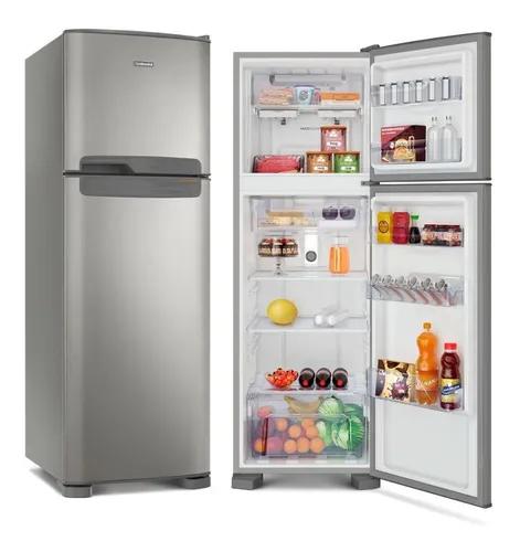 Refrigerador Continental Duplex Frost Free 370l Prata 127v