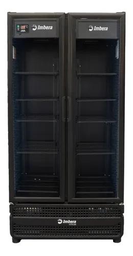 Refrigerador Expositor Porta Dupla Imbera G326 Preto Stylus