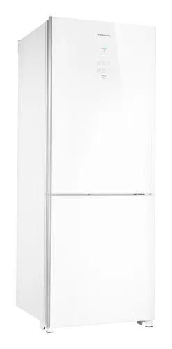 Refrigerador Panasonic 425 Litros Bb53 White Glass Inverter