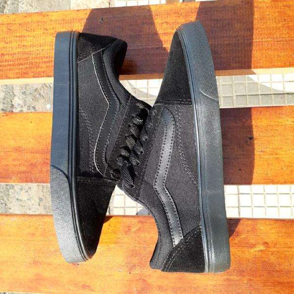 Tenis vans olk Skol preto 40