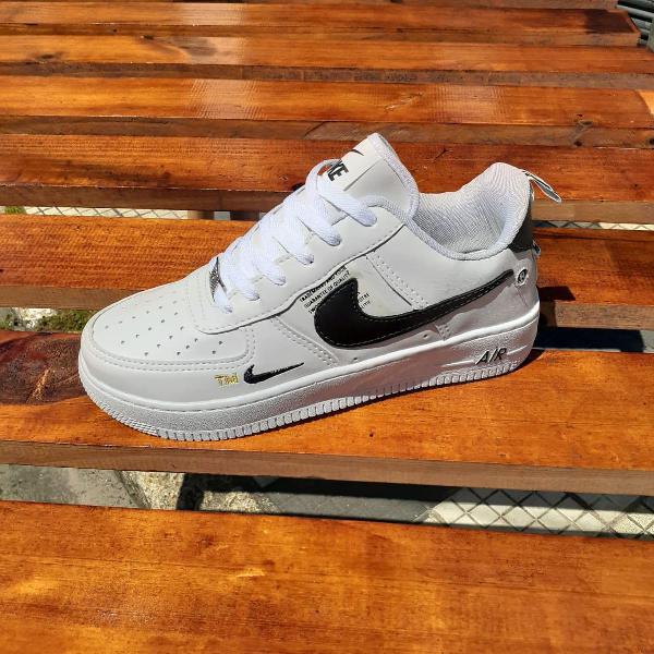 Tênis Nike Air Force Branco/Preto 42