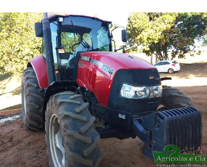 Trator Case Farmall 120 A 4x4 Apenas 1.600 Horas - Reversor