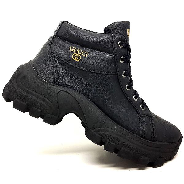 bota gucci plataforma