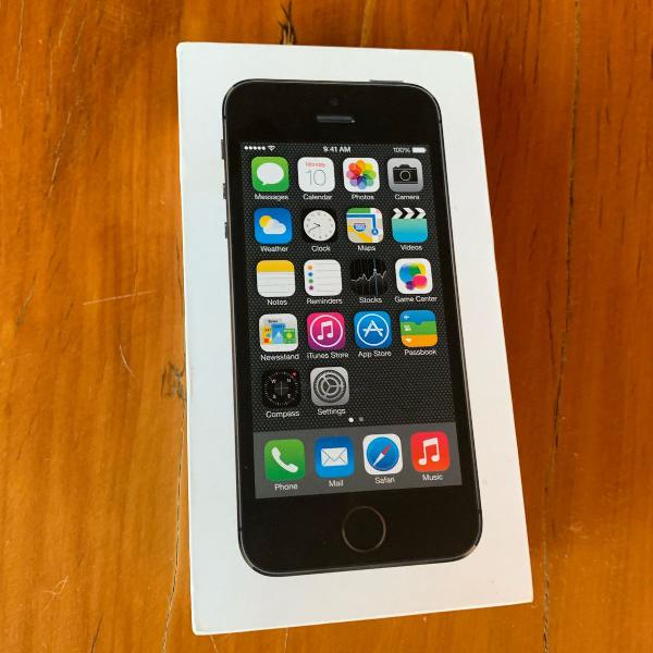 caixa original iphone 5s completa