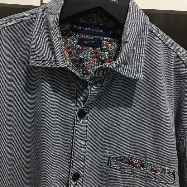 camisa jeans tng