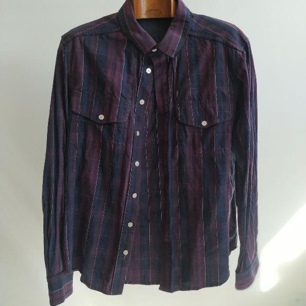 camisa xadrez Alexandre Herchcovitch