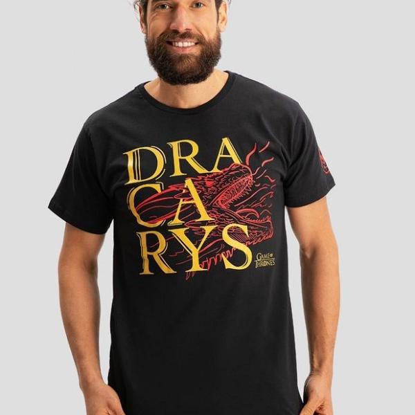 camiseta game of thrones dracarys