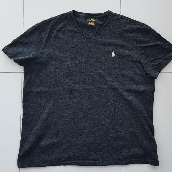 camiseta preta t-shirt polo ralph lauren gg