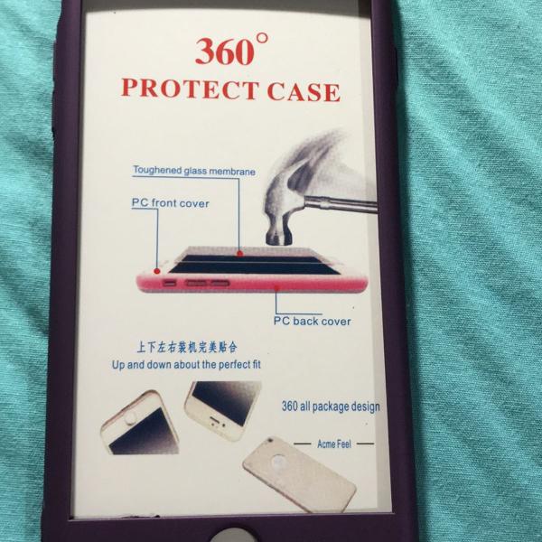 capa de proteção iphone 6s plus 360º