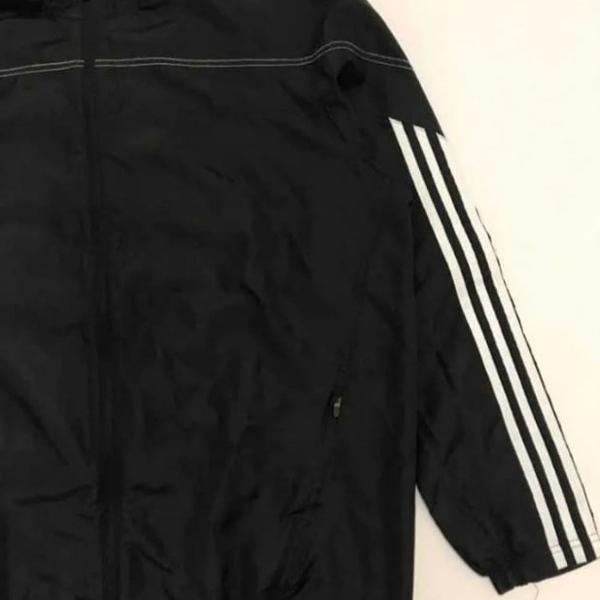 jaqueta corta vento preta masculina adidas tamanho gg
