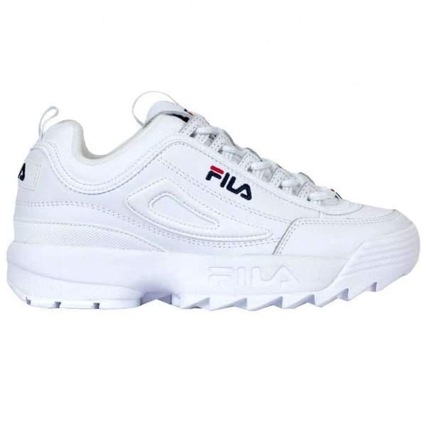 tênis fila disruptor branco feminino masculino tamanho 38