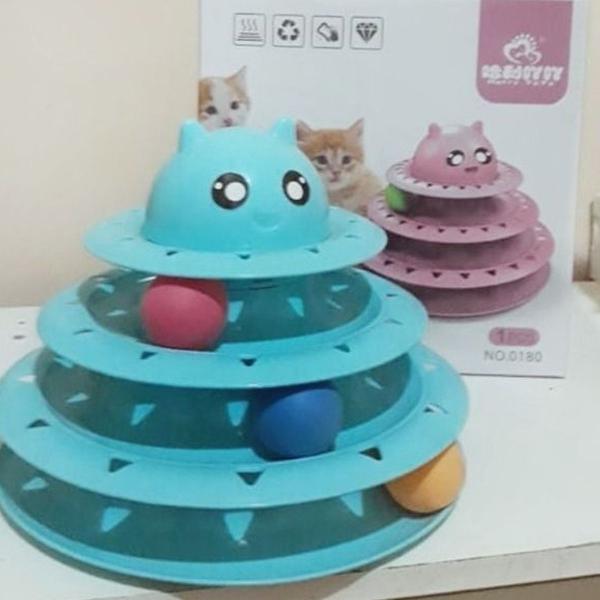 torre interativa para gatos + 4 brindes